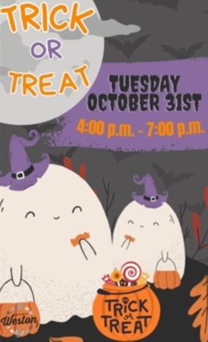 Trick or Treat Hours