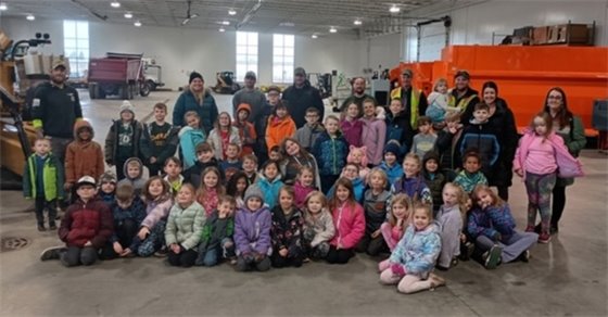 Local school visits the PW Department
