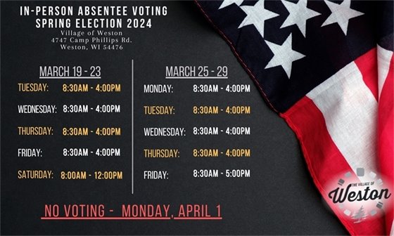 In-Person Absentee Voting