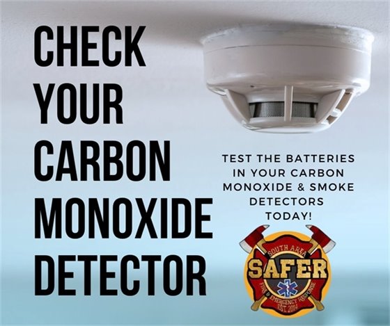 Check the Carbon Monoxide Detectors