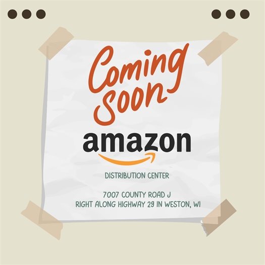 Amazon Distribution Center Coming Soon