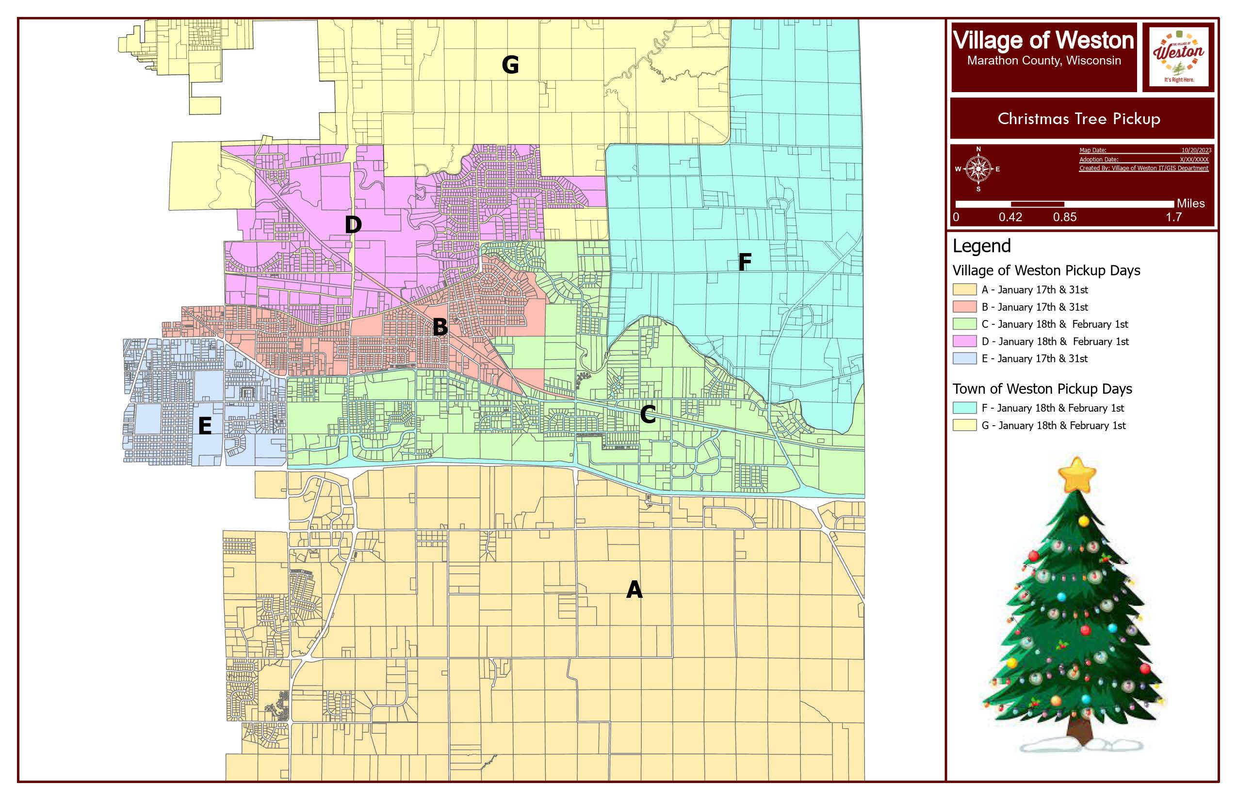 Christmas Tree Pickup