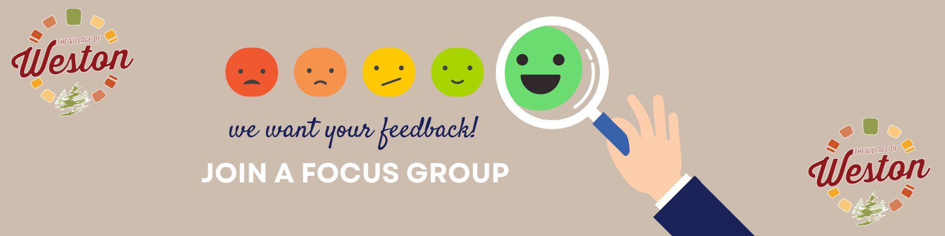 Join a focus group